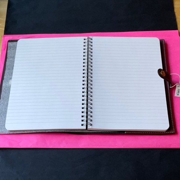 π COACH NOTEBOOK WITH HOUNDSTOOTH PRINT π NWT π - Picture 12 of 16